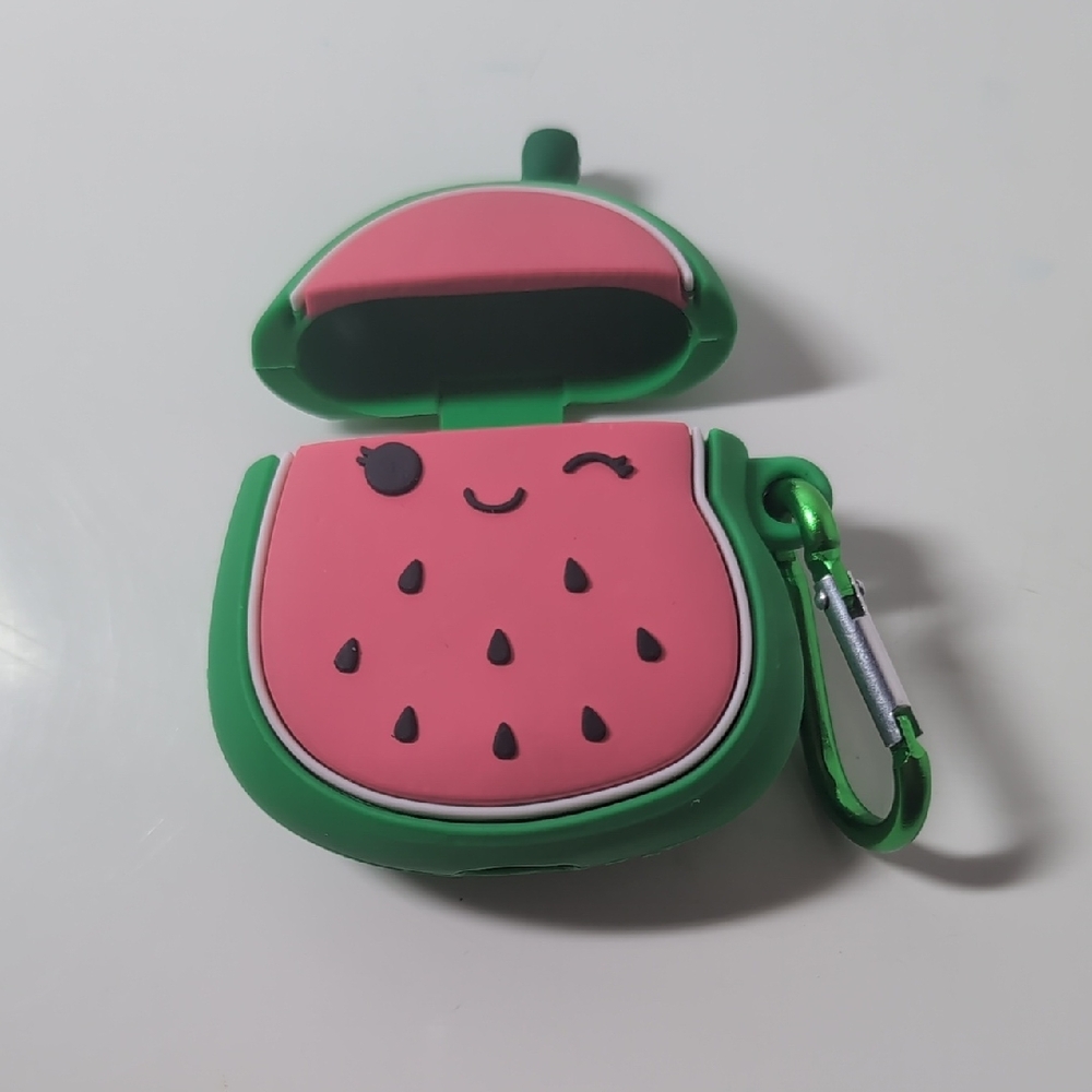 Squishmallows Watermelon AirPods Case with Carabiner